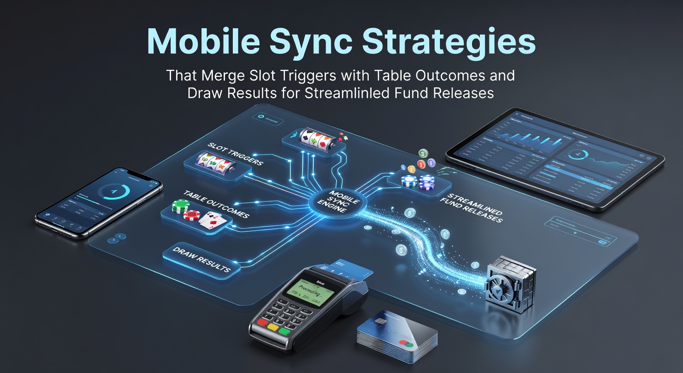 Mobile app interface showing synchronized casino game outcomes across slots, tables, and draws