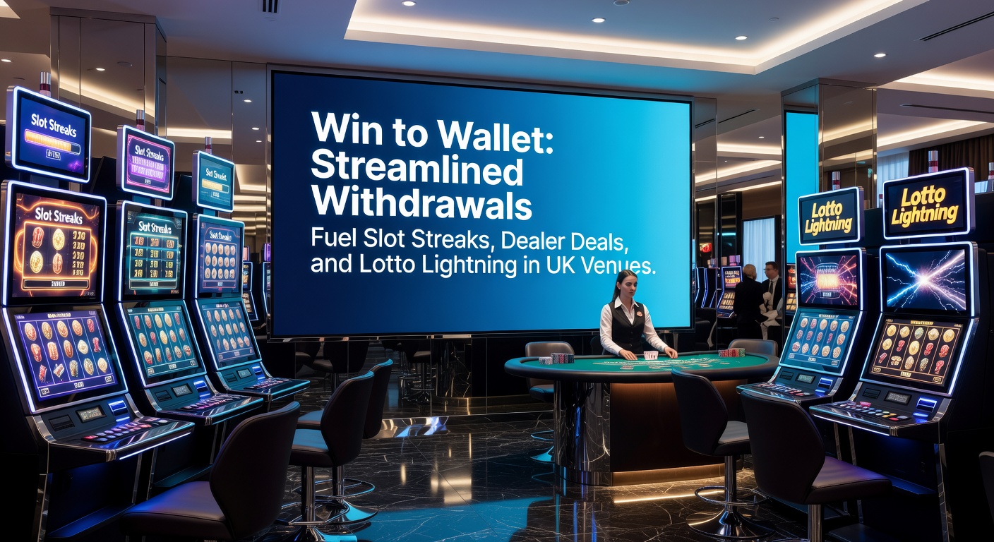 Vibrant casino floor with slot machines lighting up amid players celebrating wins, highlighting the energy of quick cashouts fueling extended play